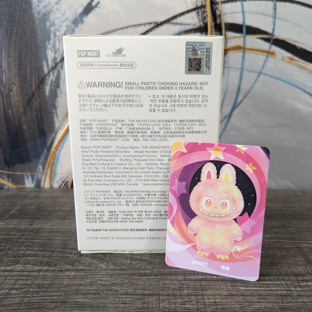 *Authentic* Big Into Energy Labubu ~ LOYALTY - Picture 5 of 7